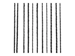 Ropa De Casa-Cortinas de flecos 2 piezas 100x250 cm negras ES239277 Negro