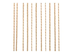 Ropa De Casa-Cortinas de flecos 2 piezas 100x250 cm ES606196 Beige