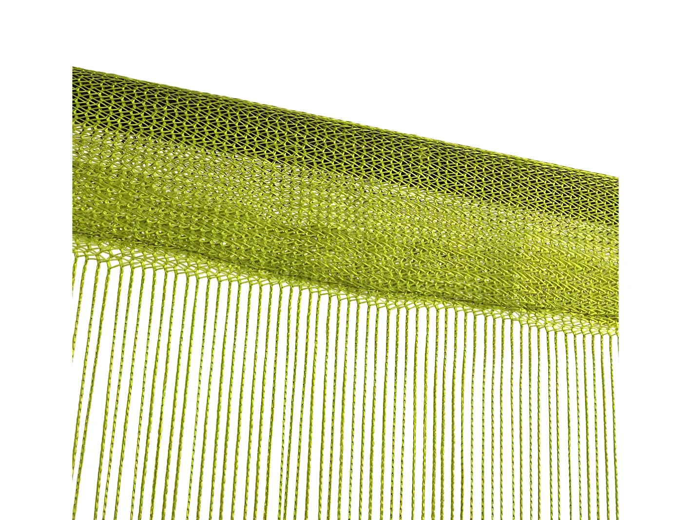 Cortinas de flecos 2 piezas 100x250 cm ES507250 Verde Best