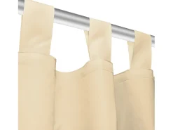 Cortinas de micro-raso con bucles 2 unidades 140x225 cm beis ES116038 Beige Hot