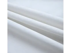 Ropa De Casa-Cortinas opacas anillas de metal 2 pzas crudo 140x245 cm ES645231 Blanco