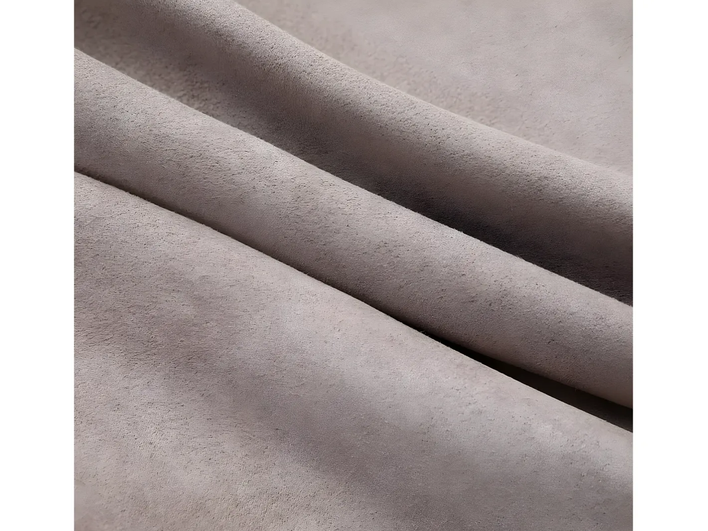 Cortinas opacas con anillas de metal 2 piezas gris 140x225 cm ES160342 Topo New