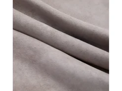 Cortinas opacas con anillas de metal 2 pzs gris 140x175 cm ES146143 Topo Discount
