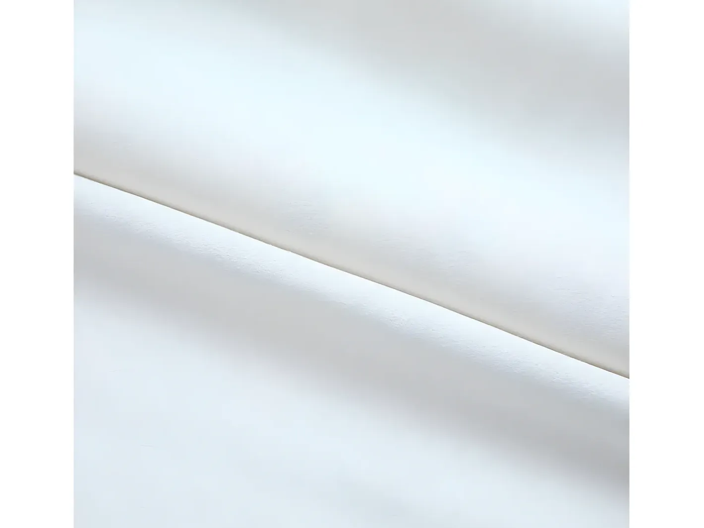 New Cortinas opacas con ganchos 2 piezas crudo 140x245 cm ES374600 Blanco