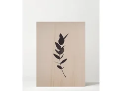 DECOWOOD Cuadro-Cuadro de madera Green Plant II Multicolor