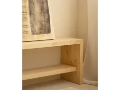 Outlet DECOWOOD Cuadro decorativo sobre lienzo de algodón pintado artesanalmente con pintura al oleo sin marco de 80x100cm - ELENA - Multicolor