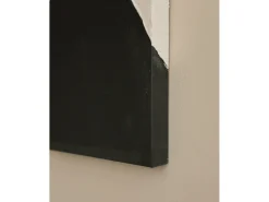 Sale DECOWOOD Cuadro decorativo sobre lienzo de algodón con marco de madera marrón oscuro pintado artesanalmente con pintura al oleo de 100x150cm - KIKA - Multicolor
