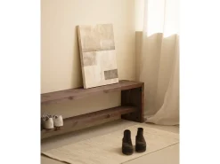 DECOWOOD Cuadro-Cuadro decorativo sobre lienzo de algodón pintado artesanalmente con pintura al oleo sin marco de 100x150cm - PALERMO - Multicolor