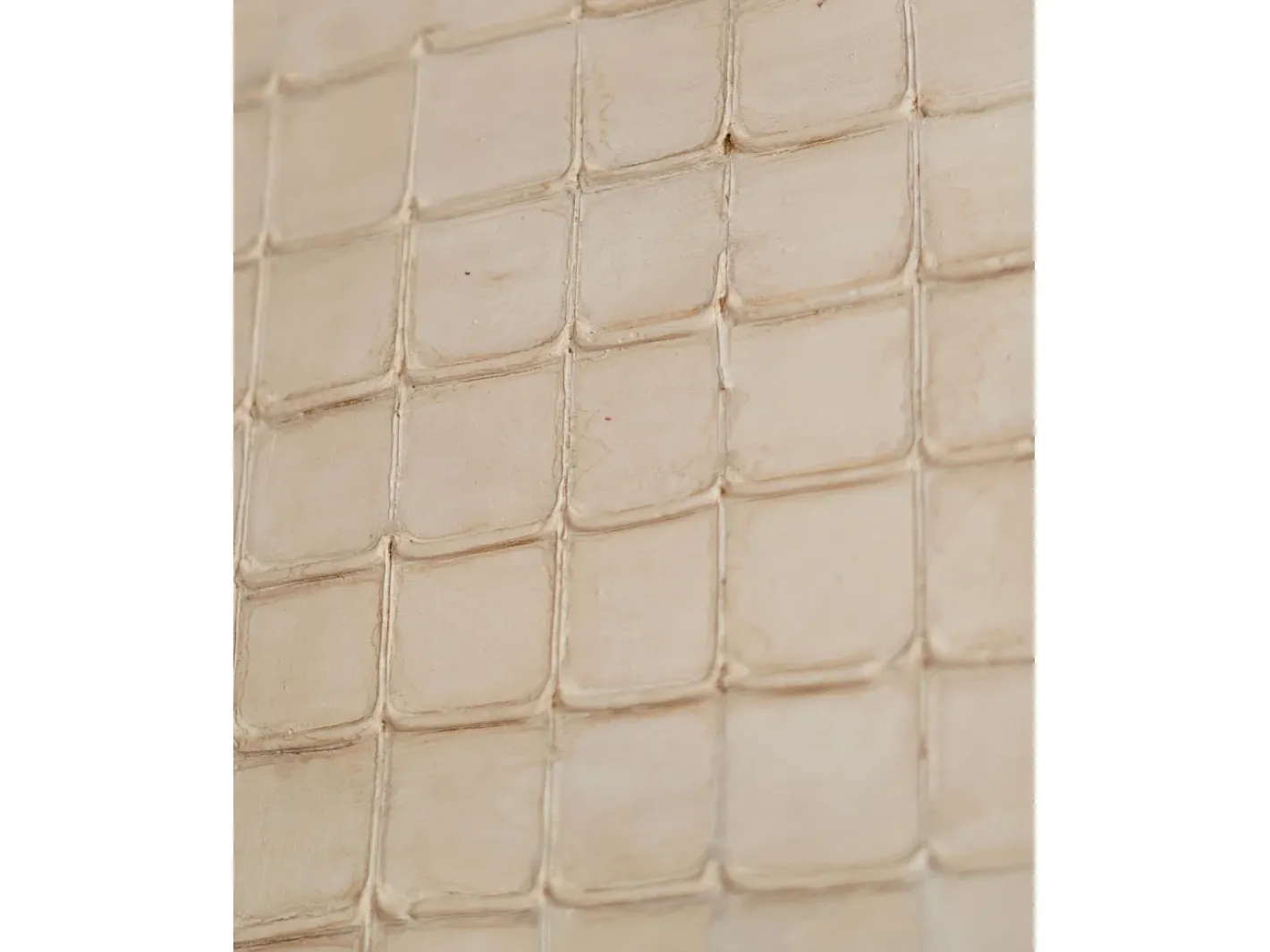 Sale DECOWOOD Cuadro decorativo sobre lienzo de algodón con marco de madera negro pintado artesanalmente con pintura al oleo de 60x80cm - JAN - Beige