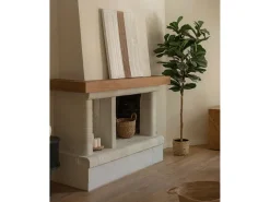 DECOWOOD Cuadro decorativo sobre lienzo de algodón pintado artesanalmente con pintura al oleo sin marco de 100x150cm - TESA - Multicolor Sale