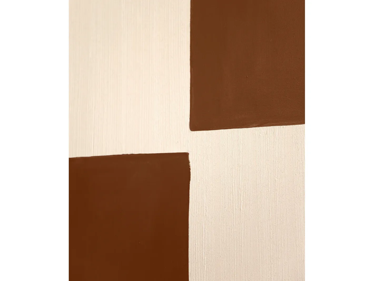 Best DECOWOOD Cuadro decorativo sobre lienzo de algodón con marco de madera blanco pintado artesanalmente con pintura al oleo de 80x100cm - PRISMA - Multicolor