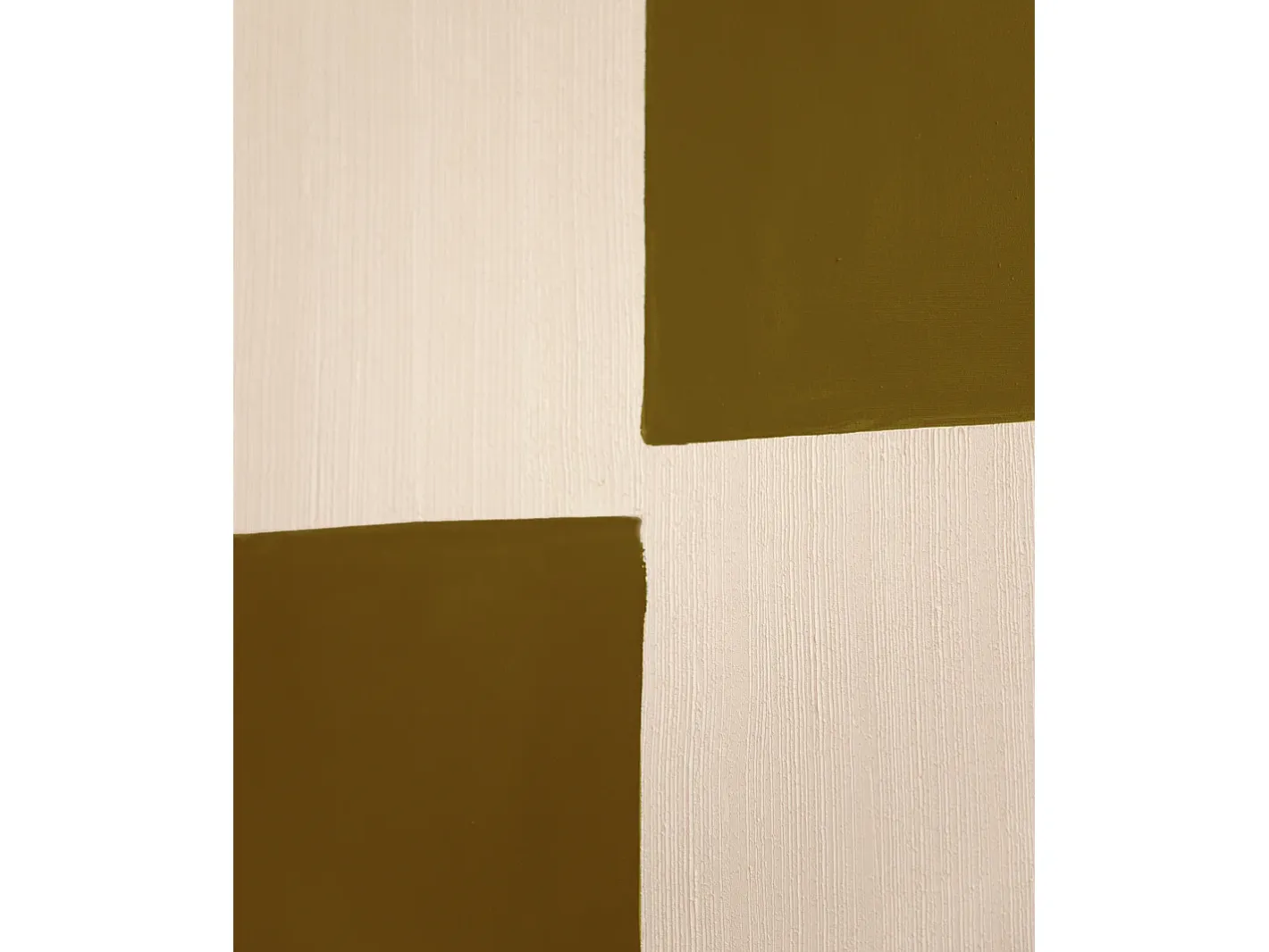 Best DECOWOOD Cuadro decorativo sobre lienzo de algodón con marco de madera marrón oscuro pintado artesanalmente con pintura al oleo de 80x100cm - PRISMA - Multicolor
