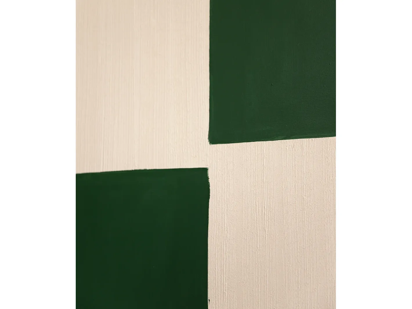 DECOWOOD Cuadro decorativo sobre lienzo de algodón con marco de madera marrón oscuro pintado artesanalmente con pintura al oleo de 60x80cm - PRISMA - Multicolor Discount