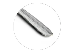 New Amefa Cubertería Eclat Nature de 24 piezas en madera gris para 6 personas Gris claro
