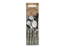 Discount Amefa Cubertería Saxo 16 piezas de acero inoxidable para 4 personas Gris
