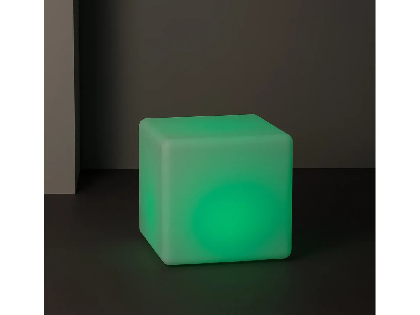 Sale Ledkia Cubo LED RGBW Recargable 40x40 cm 400 mm Blanco