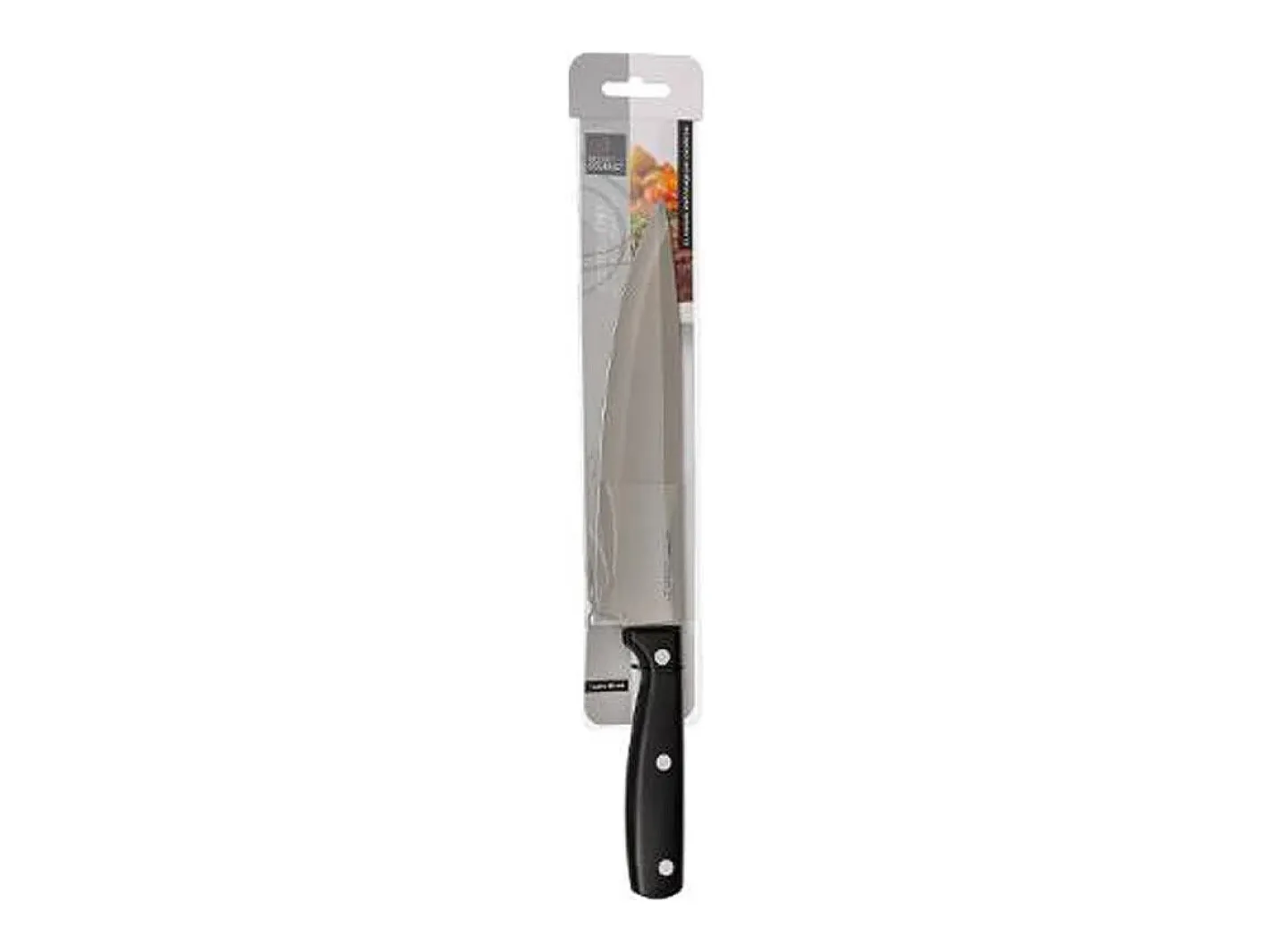 Discount 5five Cuchillo de Cocina Acero Inoxidable ABS (20 cm) Negro