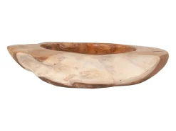 House Nordic Cuenco de teca Ø 40 x 12 cm Marru00f3n