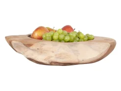 House Nordic Cuenco de teca Ø 40 x 12 cm Marru00f3n