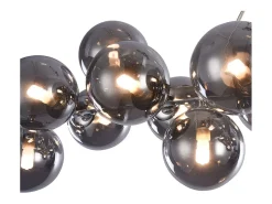 Maytoni Dallas Lámpara Colgante de Techo Cromada, 25 Luces, G9 Gris