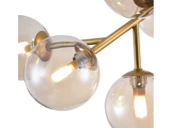 New Maytoni Dallas Plafón Semi Empotrado , 12 Luces, G9 Dorado