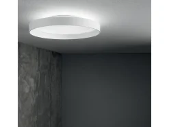 Ideal Lux Plafón-Decorativo Redondo Simple Empotrar , 4000K Blanco