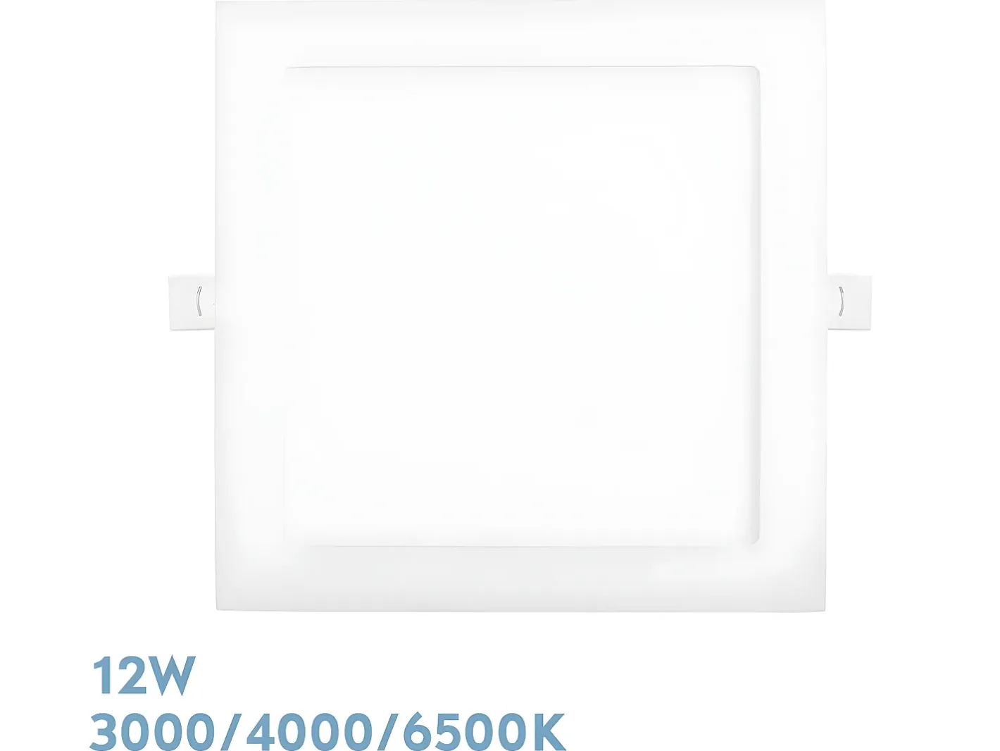 AKUNADECOR Downlight Cuadrado De Empotrar Modelo Abaco Led 12w Blanco Discount