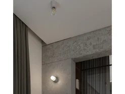 Sollux Lighting Downlight da superficie Incasso grigio chiaro E27 Focos empotrables en superficie claro E27 Gris Online