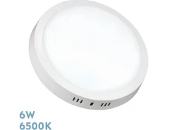 AKUNADECOR Downlight De Superficie Thulita Led 6w 6500k Redondo Blanco Discount