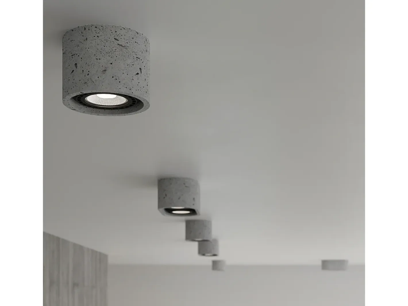 Sollux Lighting Downlight doppi da superficie ovale grigio GU10 Downlights dobles de superficie ovalada GU10 Gris Best