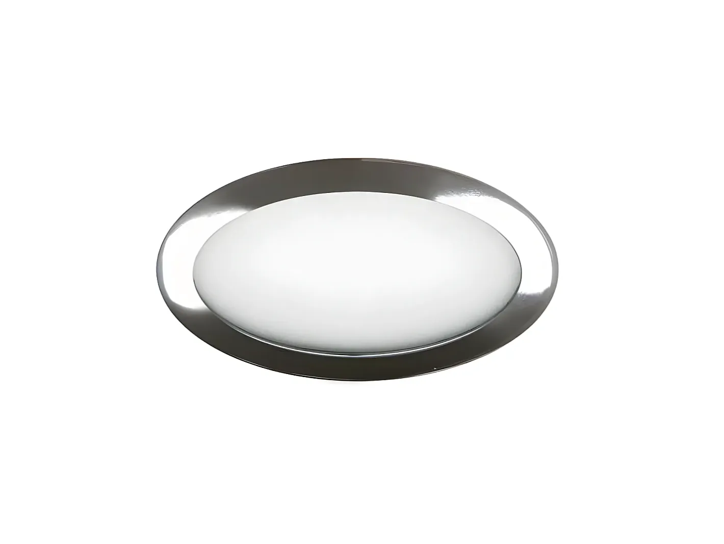 AKUNADECOR Iluminación Exterior-Downlight Empotrable Led Modelo Apolo Cromo Plateado