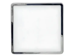AKUNADECOR Iluminación Exterior-Downlight Empotrable Led Modelo Providencia Cromo Plateado