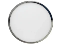 AKUNADECOR Iluminación Exterior-Downlight Empotrable Led Modelo Porvenir Cromo Plateado