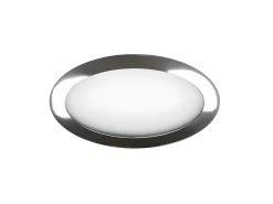 Discount AKUNADECOR Downlight Empotrable Led Modelo Apolo Cromo . Plateado