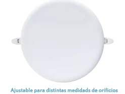 AKUNADECOR Iluminación Exterior-Downlight Empotrable Led Smd Modelo Migmatita Blanco