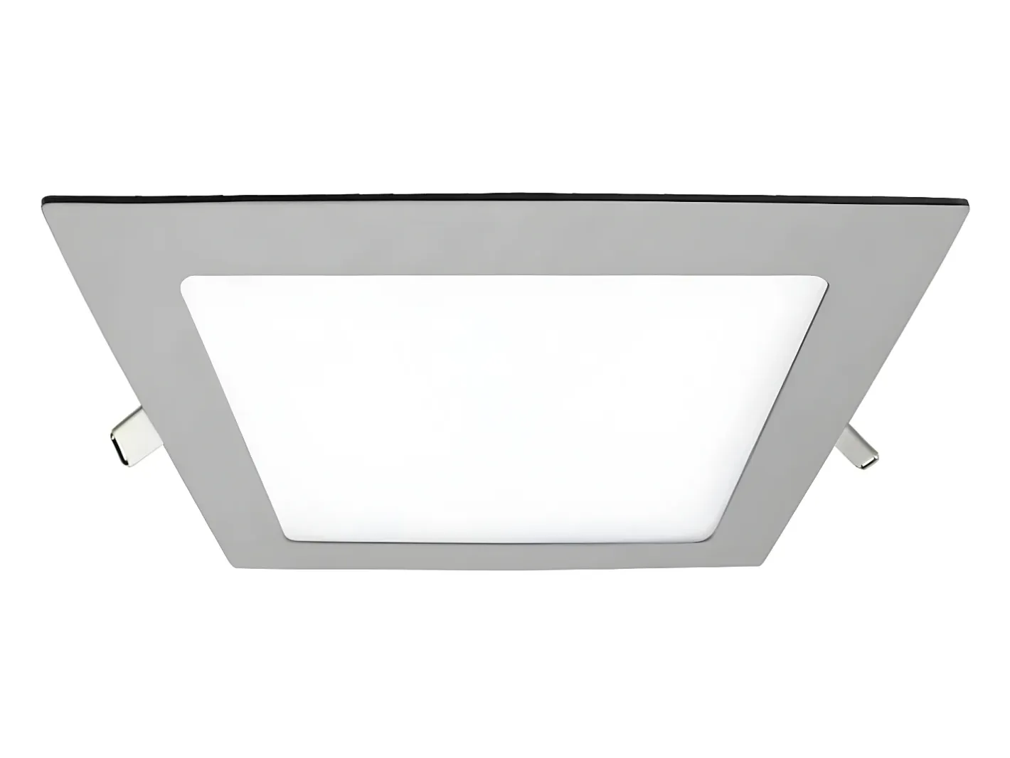 7H SEVENON Downlight LED Ultraslim Empotrable Cuadrado 15W 1100lm 20.5x20.5cm 4000K Aluminio 7hSevenOn LED Gris Discount