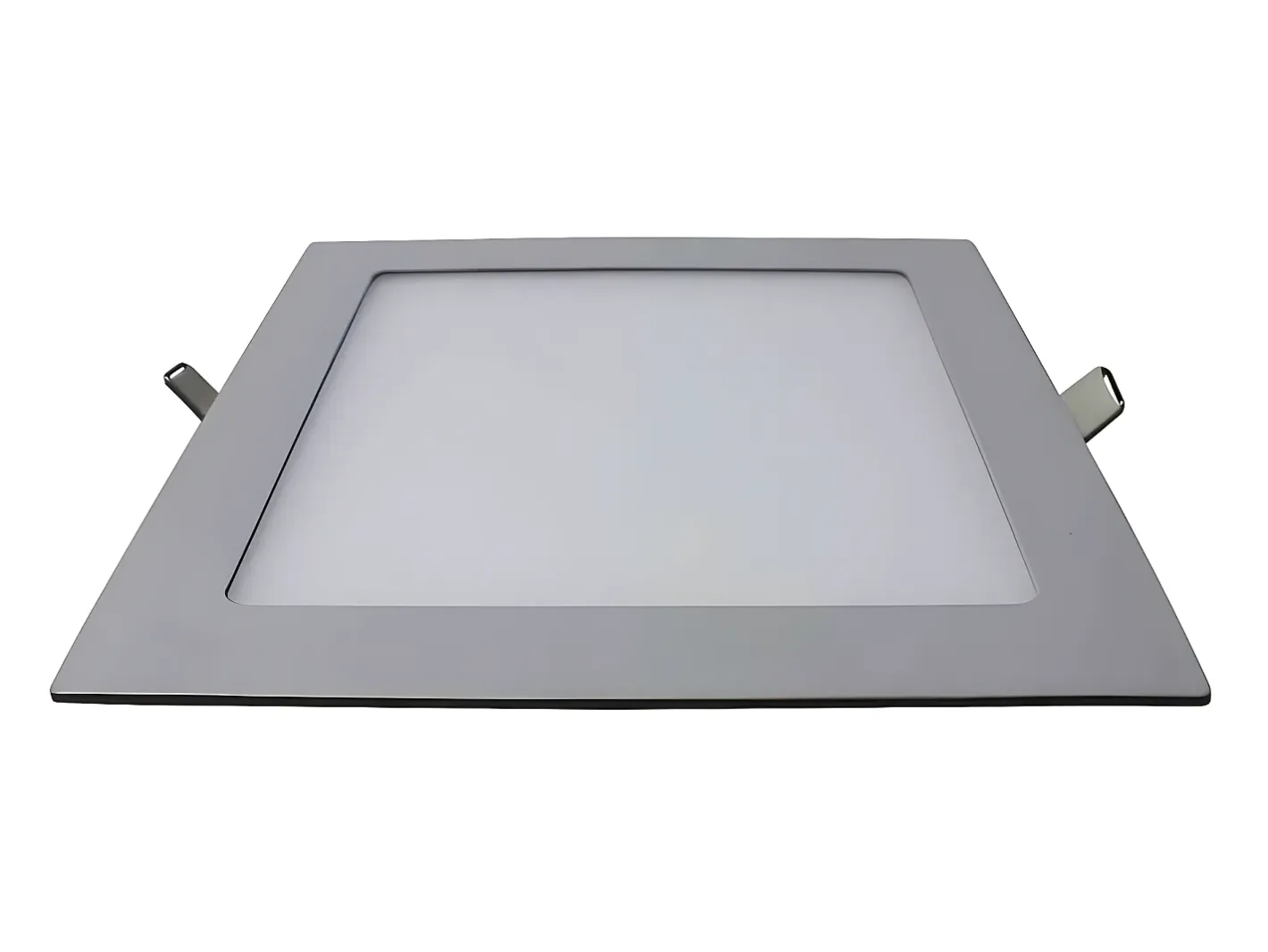 7H SEVENON Downlight LED Ultraslim Empotrable Cuadrado 15W 1100lm 20.5x20.5cm 4000K Aluminio 7hSevenOn LED Gris Discount