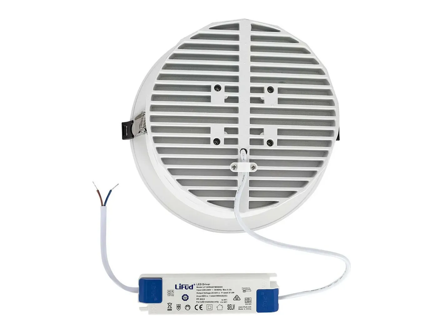 Ledkia Downlight LED 36W Circular Premium CRI90 Corte Ø 170 mm 4000K Neutro Blanco Best