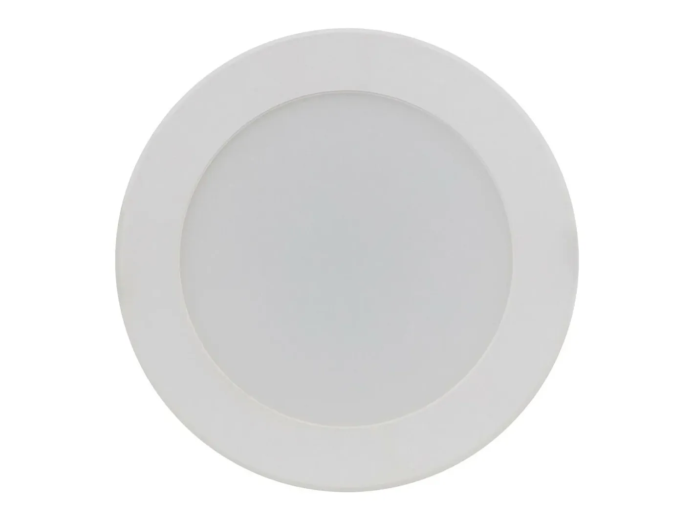 Ledkia Iluminación Exterior-Downlight LED 10W Circular Baño IP44 Corte Ø 88 mm 4000K Blanco Neutro Transparente