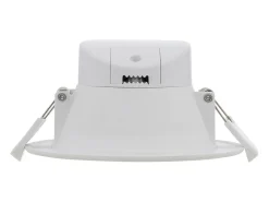 Ledkia Iluminación Exterior-Downlight LED 10W Circular Baño IP44 Corte Ø 88 mm 4000K Blanco Neutro Transparente
