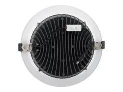 Ledkia Iluminación Exterior-Downlight LED 40W Circular AERO 130 lm/W Microprismático CCT Seleccionable Corte Ø 200 mm 3000K - 4000K - 6000K Seleccionable (Cálido-Neutro-Frío) Multicolor
