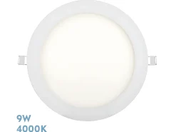 AKUNADECOR Downlight Tanzanita Redondo Empotrable 9w 4000k Blanco Sale