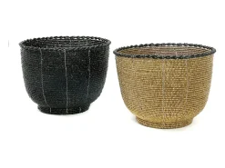 Bazar Bizar El Cuenco de Caramelos Beaded - - M Negro
