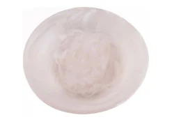 Bazar Bizar Vajilla-El Cuenco Resin Organic - Rosa Blanco - M Rosa / Blanco