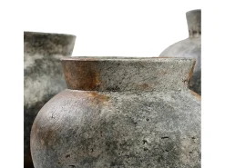 Bazar Bizar El Jarrón Funky - Antiguo - M Gris Sale