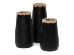 Best Bazar Bizar El Jarrón Sneaky - Negro Natural - M Multicolor