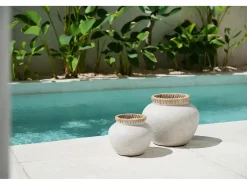 Clearance Bazar Bizar El Jarrón Styly - Hormigón Natural - L Gris
