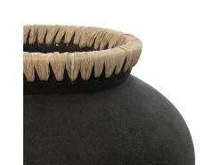 Bazar Bizar El Jarrón Styly - Natural - M Negro