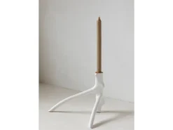 Clearance Bazar Bizar El Portavelas Triple Twig - Blanco
