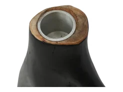Bazar Bizar El Portavelas Triple Twig - Negro Discount